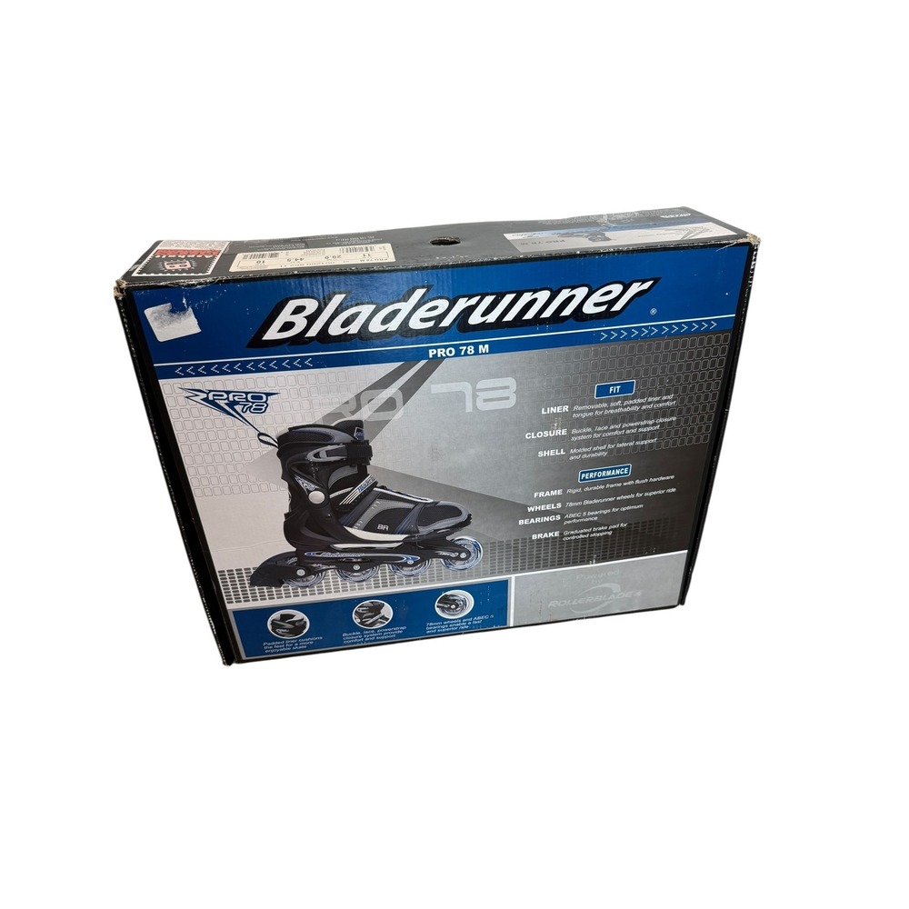 Bladerunner Pro 78 M Inline Skates Rollerblades Size US 11 EU 44.5 New in Box